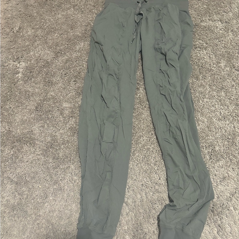 Lululemon Athletica Olive Green Joggers